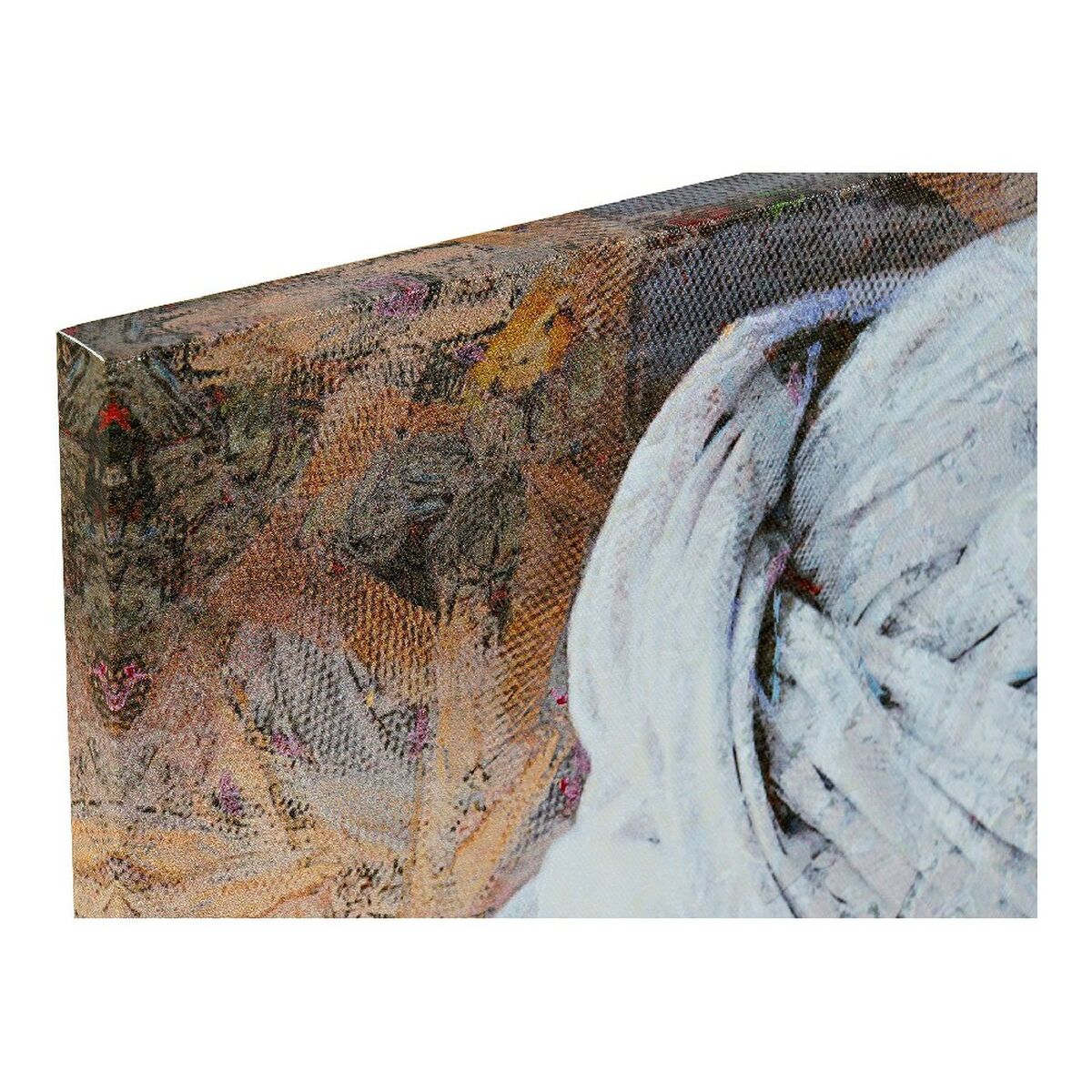 Kanvas DKD Home Decor Kanvas Trä MDF 50 x 1,8 x 70 cm - 2