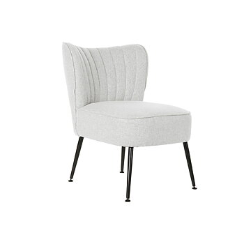 Fåtölj DKD Home Decor Svart Beige Greige Metall 55 x 64 x 72,5 cm