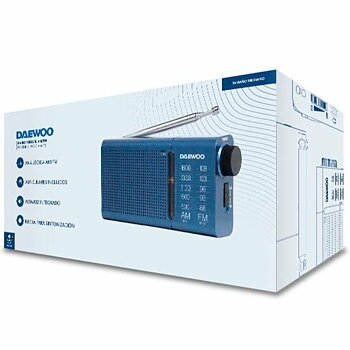 Transistorradio Daewoo DW1036 Blå