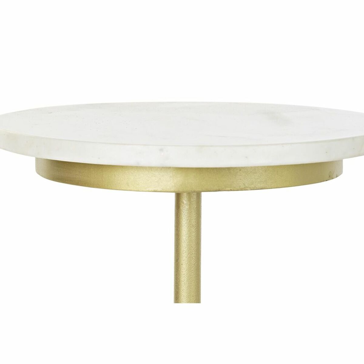 Sidobord DKD Home Decor Gyllene Metall Marmor 45 x 27 x 63 cm - 6