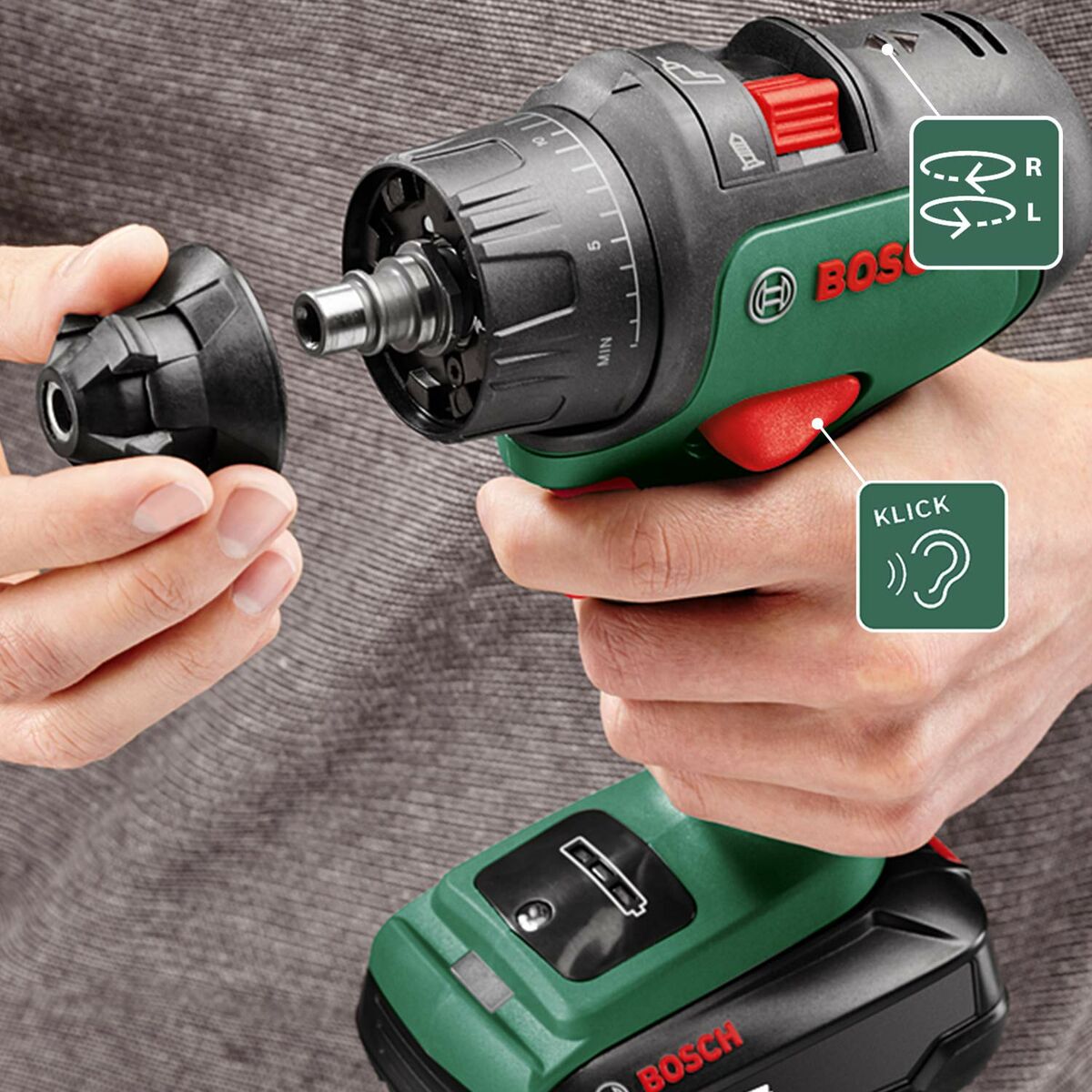 Borr/skruvdragare BOSCH AdvancedImpact 18 18 V - 5