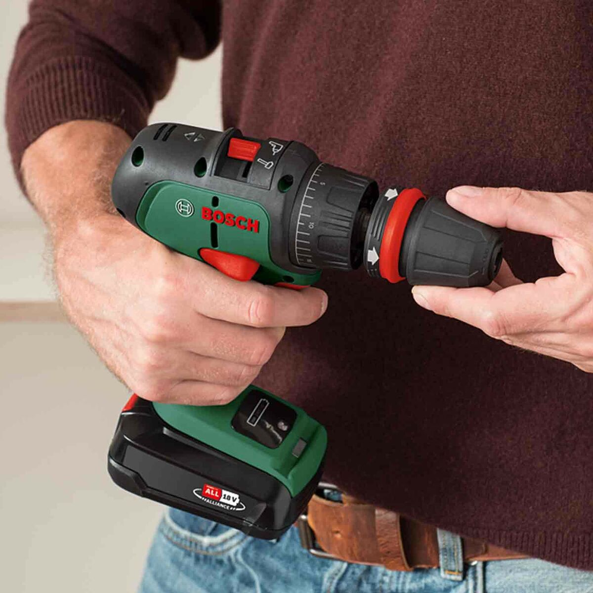 Borr/skruvdragare BOSCH AdvancedImpact 18 18 V - 2