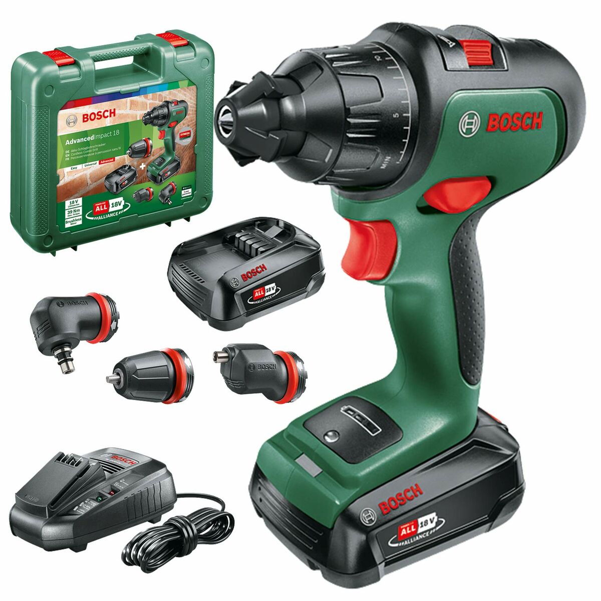 Borr/skruvdragare BOSCH AdvancedImpact 18 18 V - 3