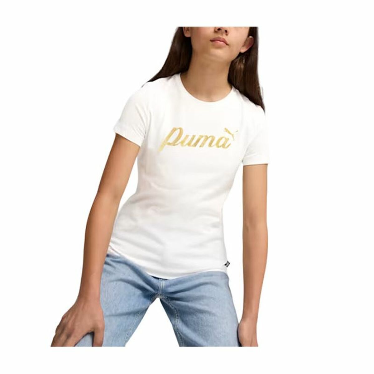 Barn T-shirt med kortärm Puma - 3