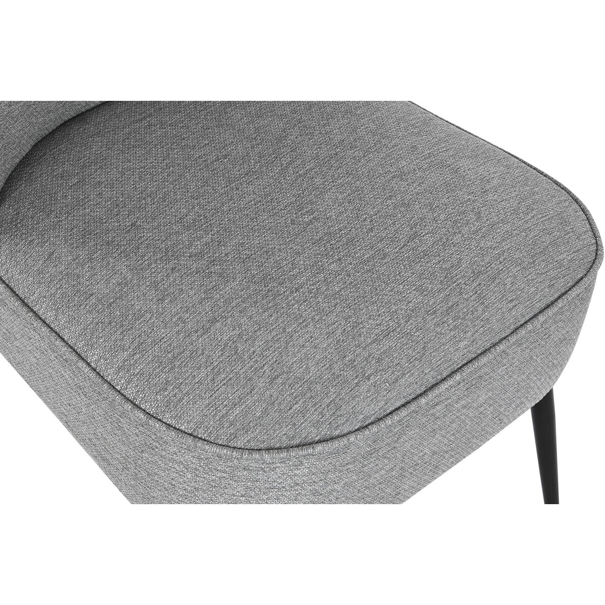 Fåtölj DKD Home Decor Grå Metall 55 x 64 x 72,5 cm - 2