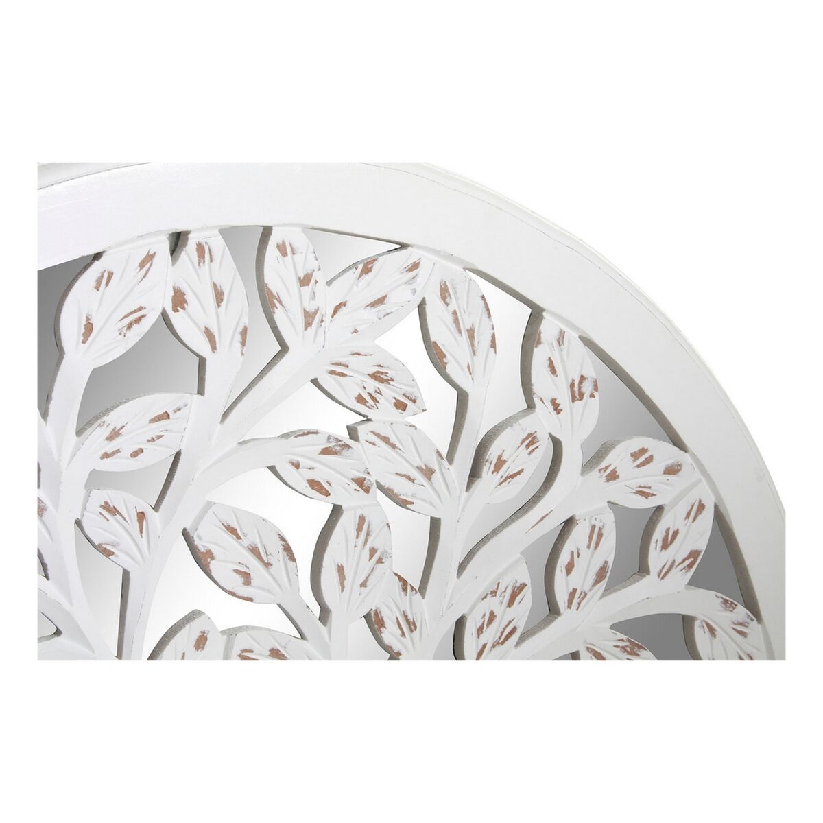 Prydnadsfigur DKD Home Decor Mangoträ Speglar Träd (60 x 2 x 60 cm) - 6