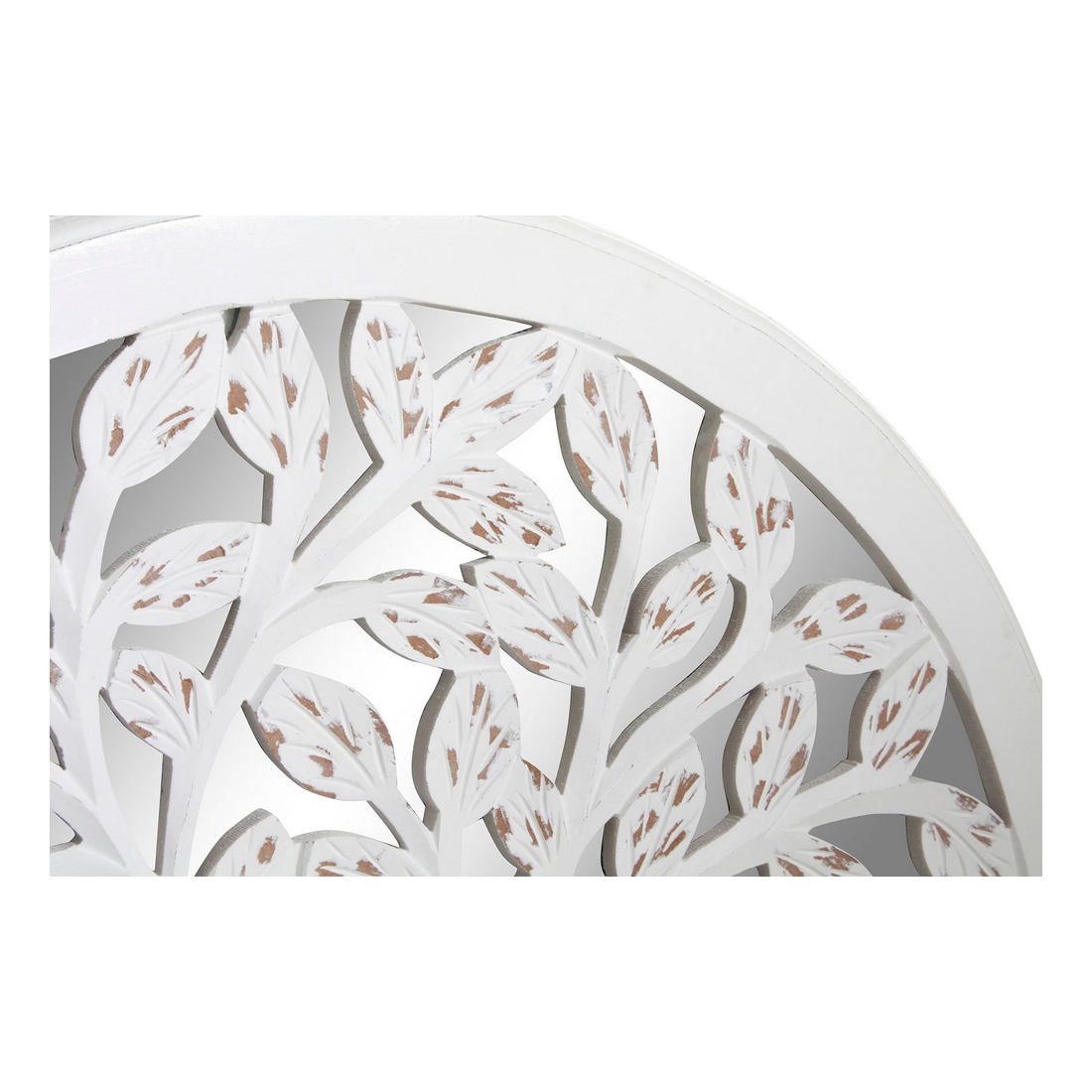Prydnadsfigur DKD Home Decor Mangoträ Speglar Träd (60 x 2 x 60 cm) - 2
