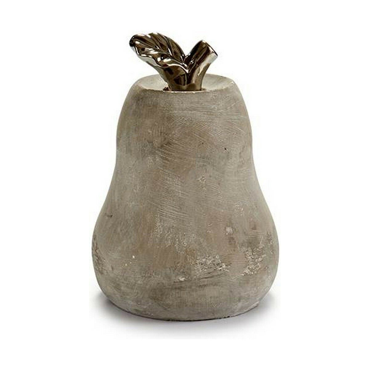 Prydnadsfigur Gift Decor Grå Päron 15 x 20,5 x 15 cm Cement (6 antal) - 4