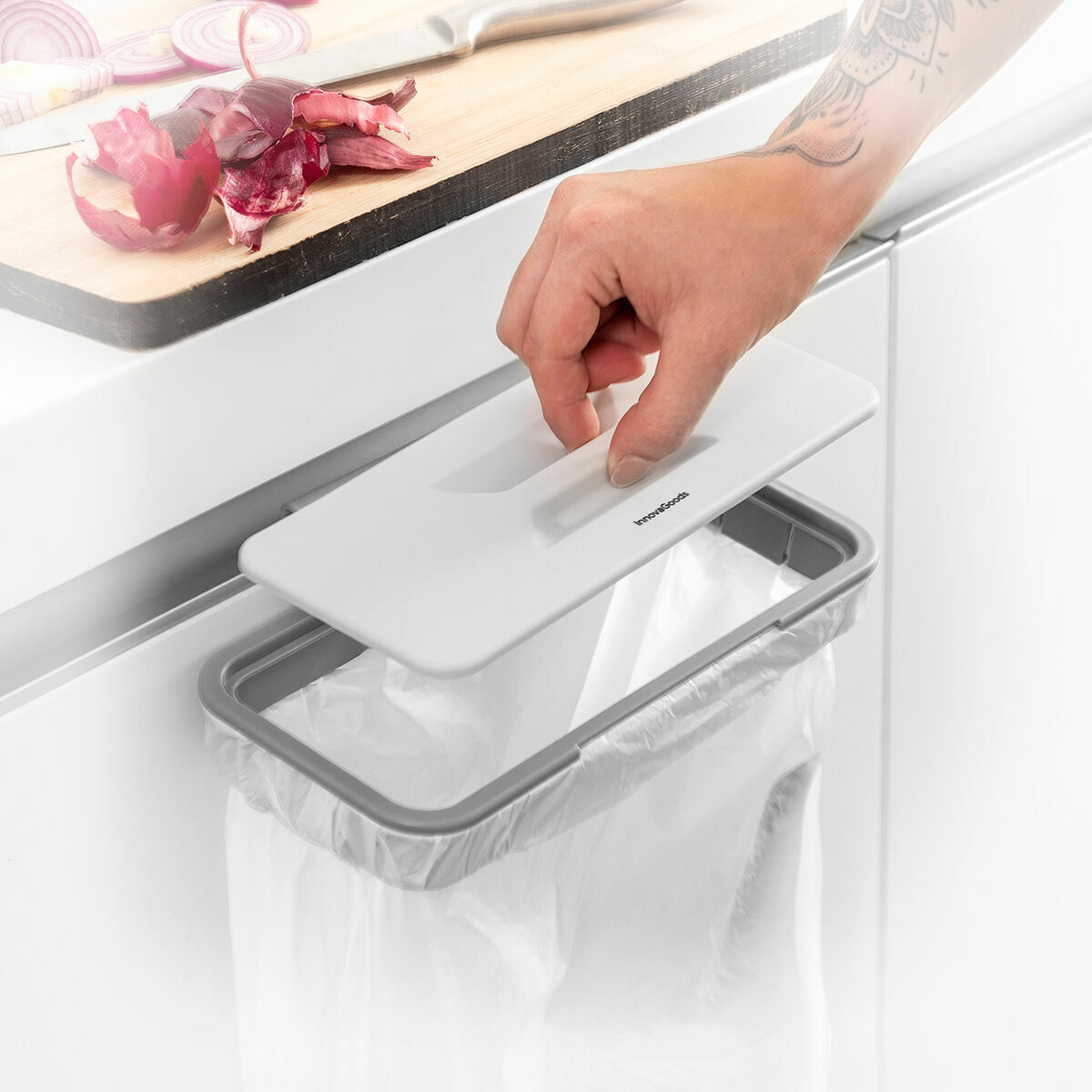 Soppåsehållare med lock Trabbly InnovaGoods - 15