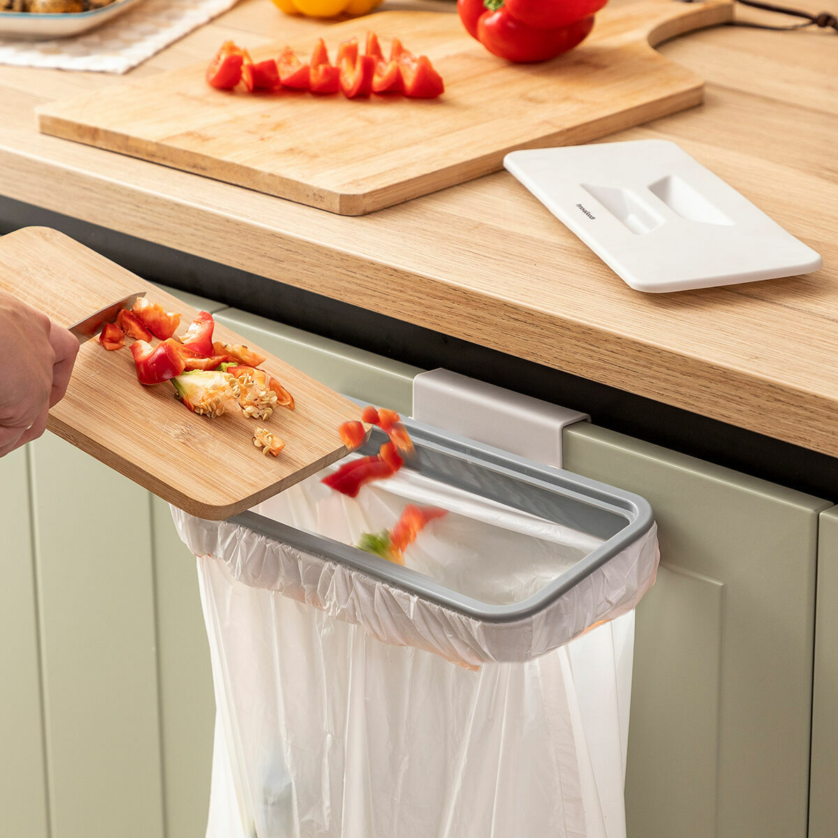 Soppåsehållare med lock Trabbly InnovaGoods - 11