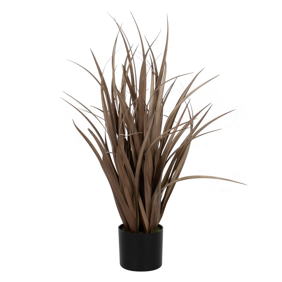 Dekorativ växt PVC Stål Cement 10 x 10 x 9 cm 61 cm