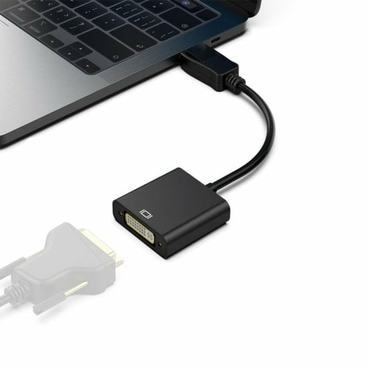 Eladapter PcCom DisplayPort DVI - 2