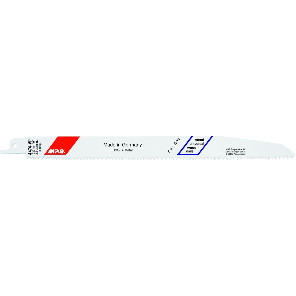 Sågblad MP.S 4474-VP 230 mm Självsågande såg 5 antal