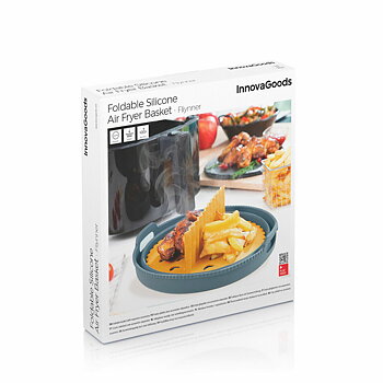 Fällbar silikonkorg för fritös Fliynner InnovaGoods