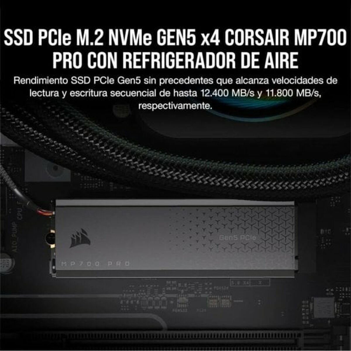 Hårddisk Corsair CSSD-F4000GBMP700PRO 4 TB HDD - 3
