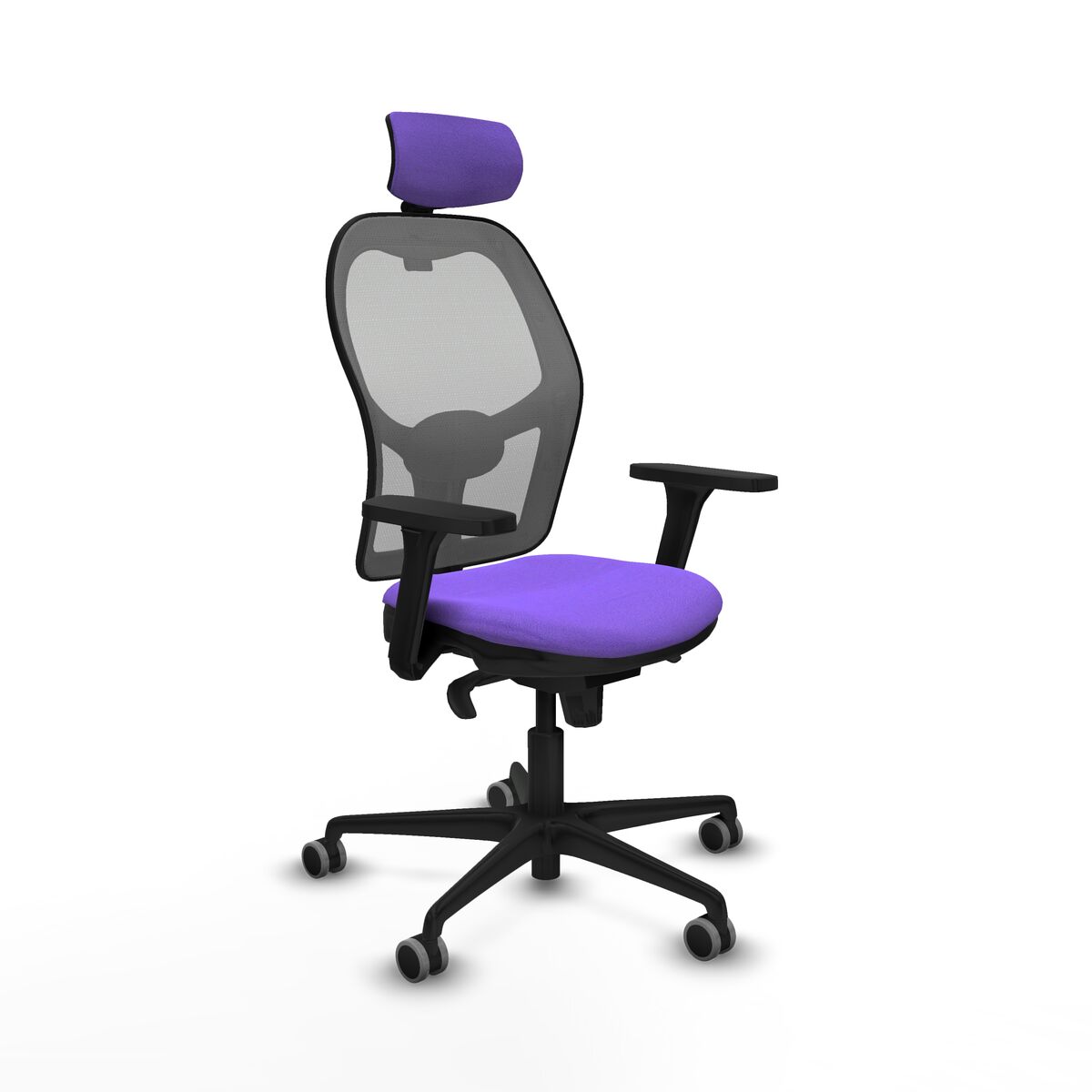 Kontorsstol med nackstöd Piqueras y Crespo 3D036G2 Lila