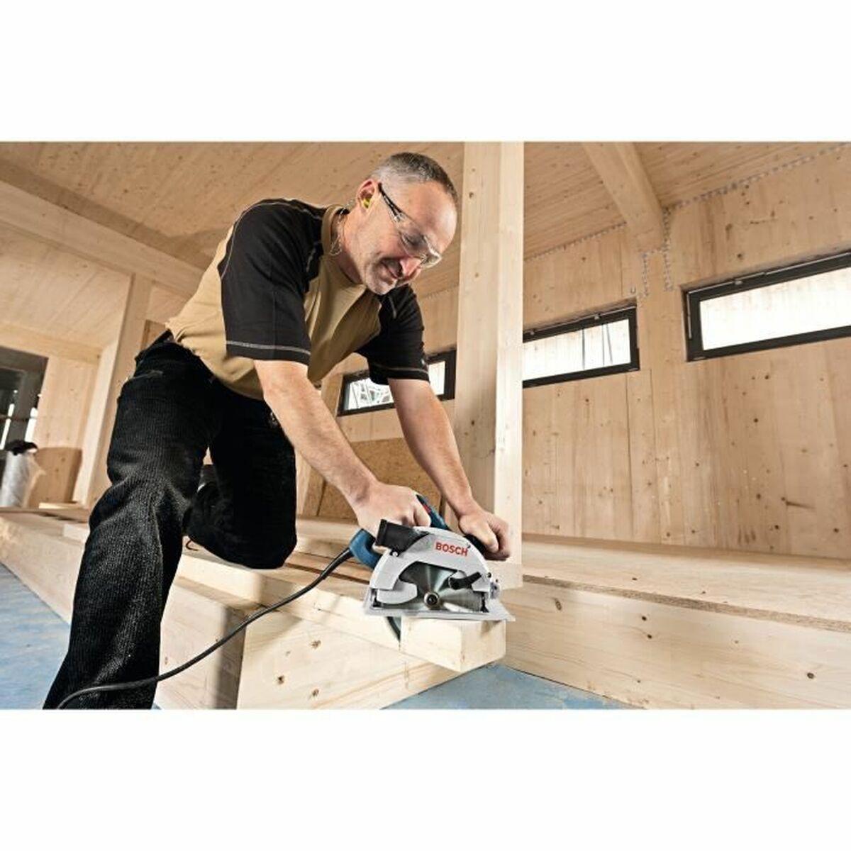 Cirkelsåg BOSCH Professional GKS 165 1100 W 240 V - 4