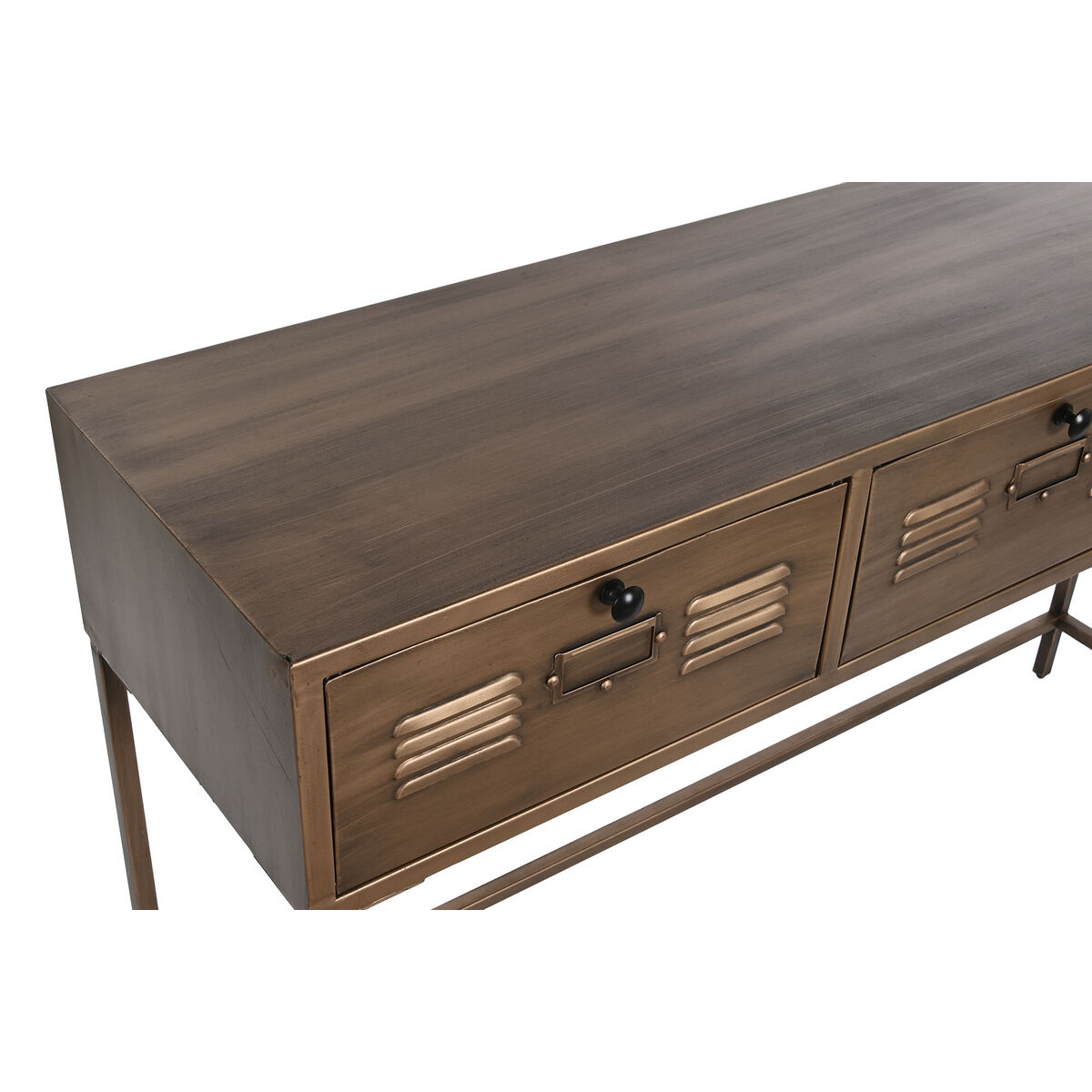 Console Home ESPRIT Gyllene Metall 125,5 x 37 x 77 cm - 9