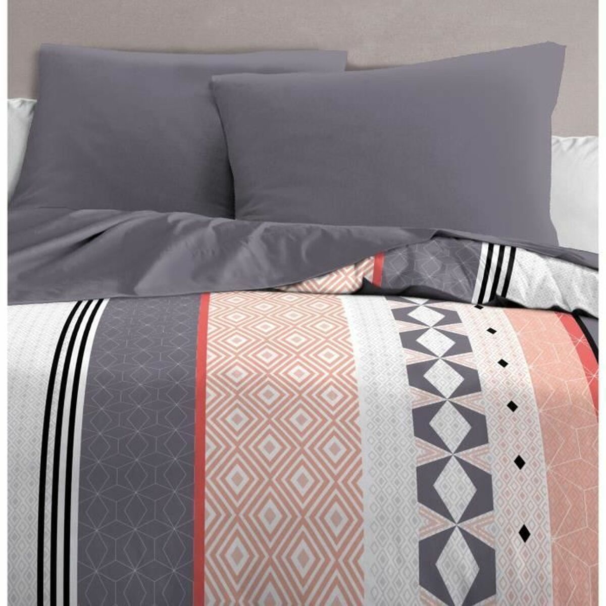 Täckslagsset HOME LINGE PASSION Blå 220 x 240 cm - 4