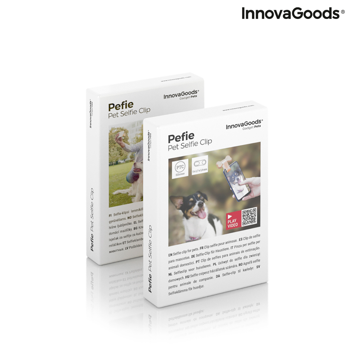 Selfieklämma för husdjur Pefie InnovaGoods - 2