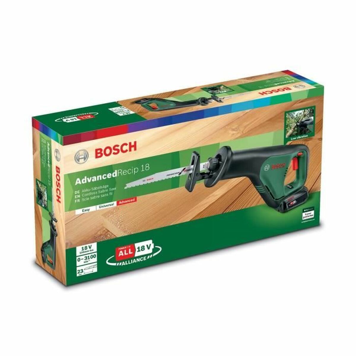 Motorsåg BOSCH AdvancedRecip 18 - 11