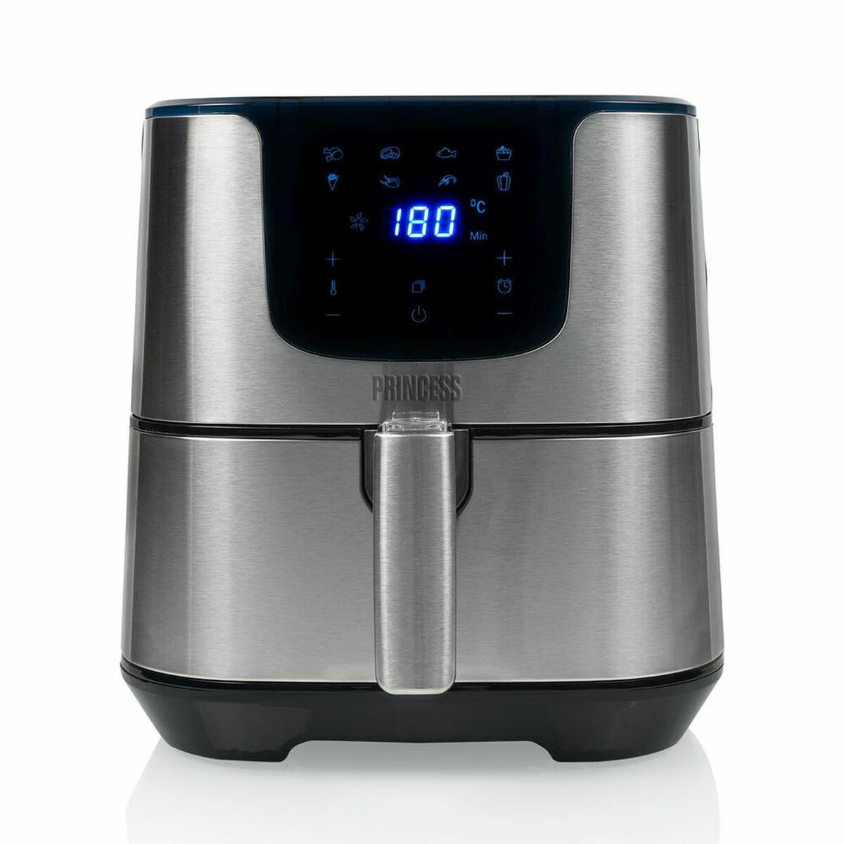 Luftfritös Princess 01.182060.01.001 1700 W 5,5 L Silvrig - 2
