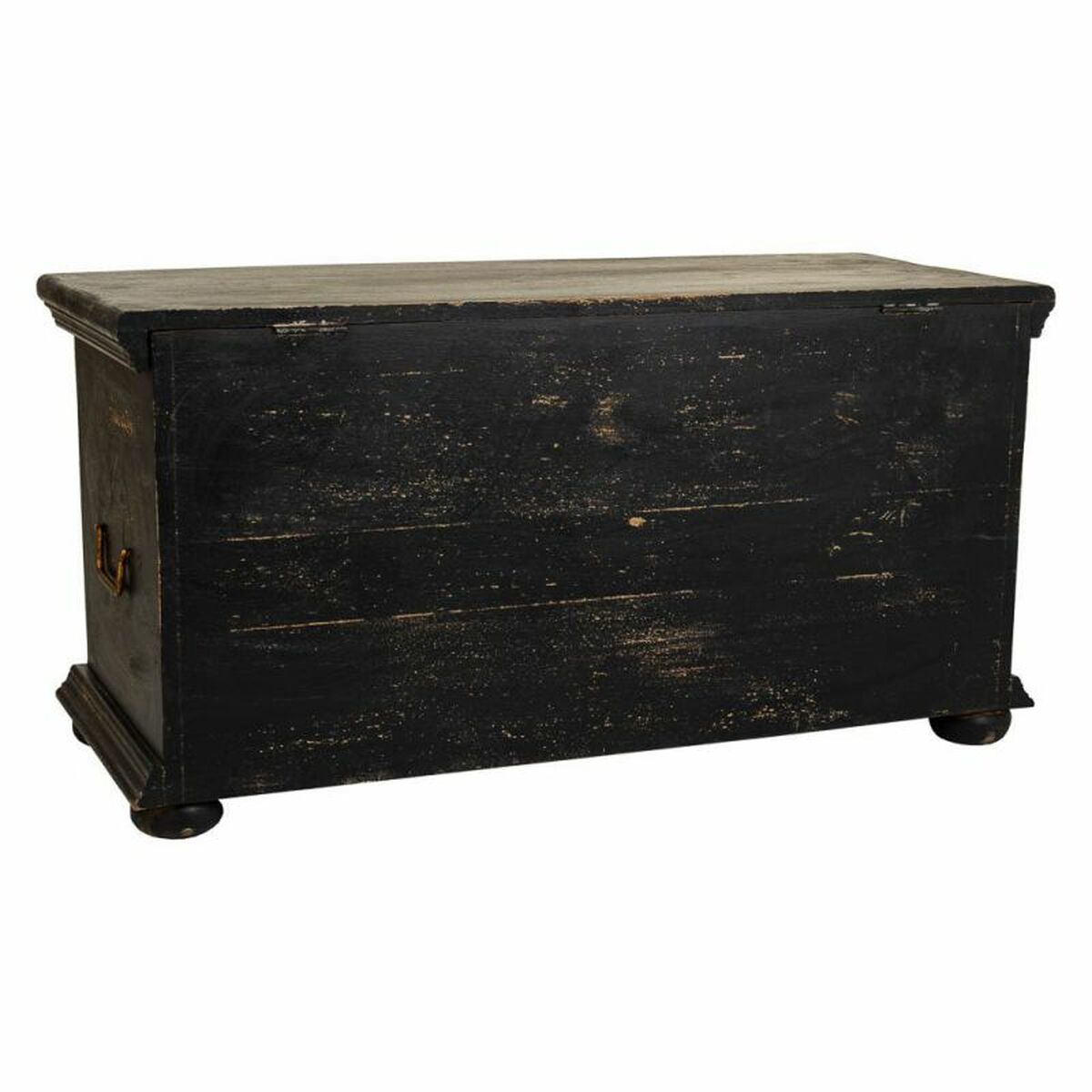 Koffert Alexandra House Living Svart Järn Mangoträ 40 x 47 x 101 cm - 5