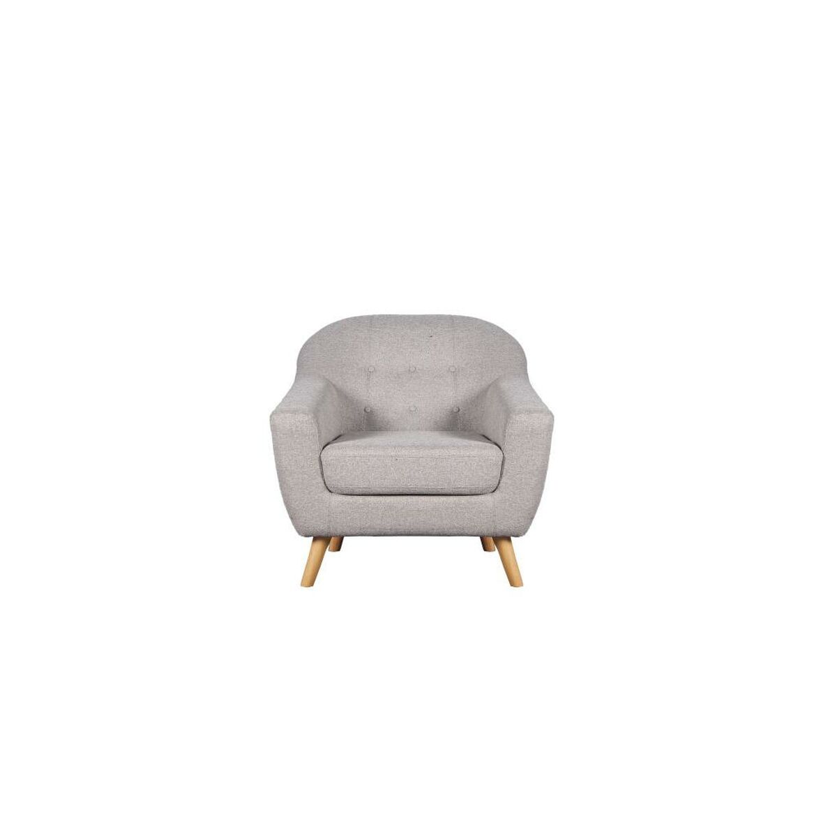 Fåtölj Home ESPRIT Beige 83 x 80 x 80 cm