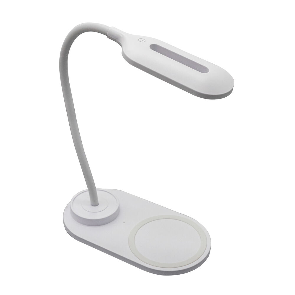 LED-lampa med trådlös laddare för smartphones Denver Electronics LQI-55 Vit 5 W - 2