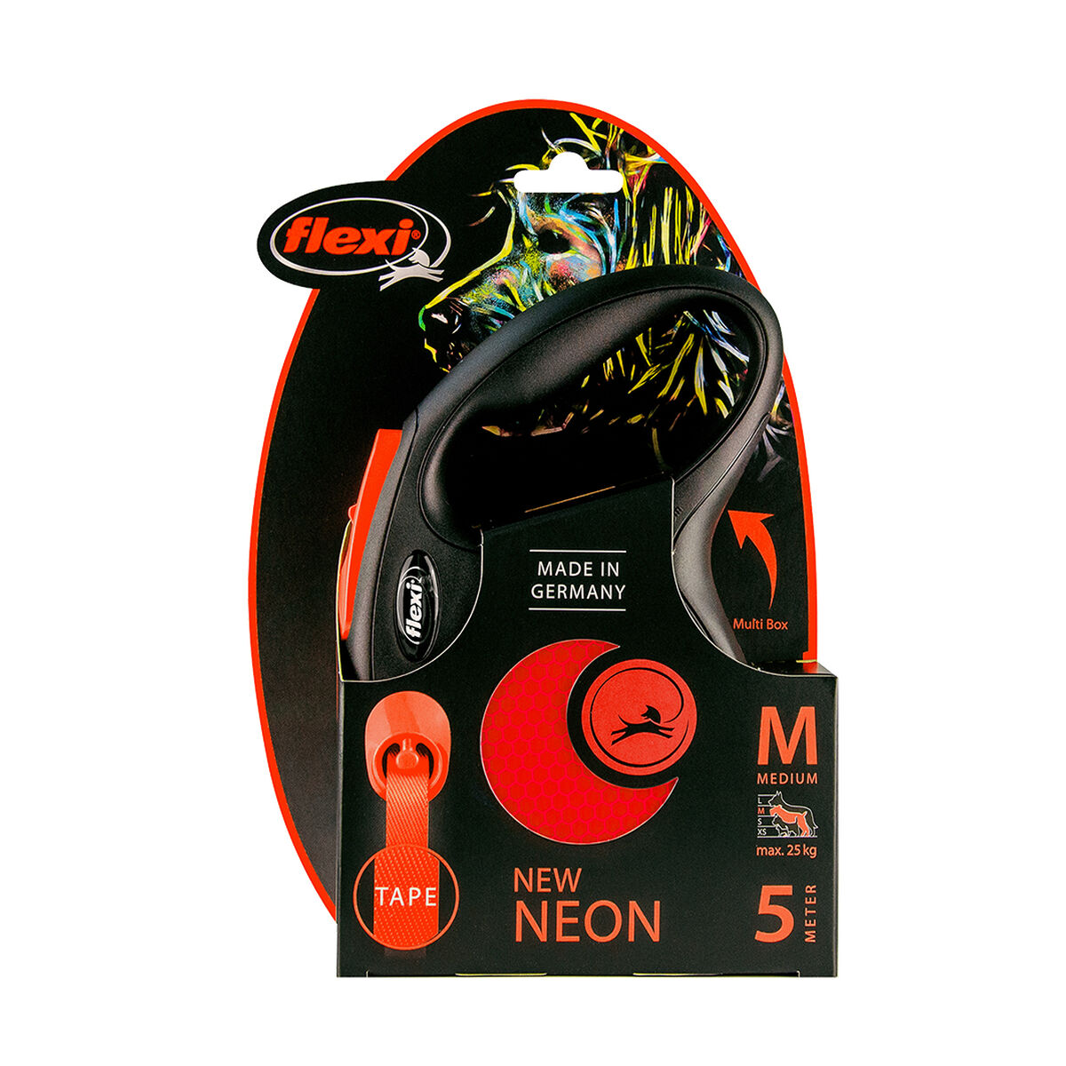 DoHundkoppel Flexi Flexi 5 m Orange S - 2