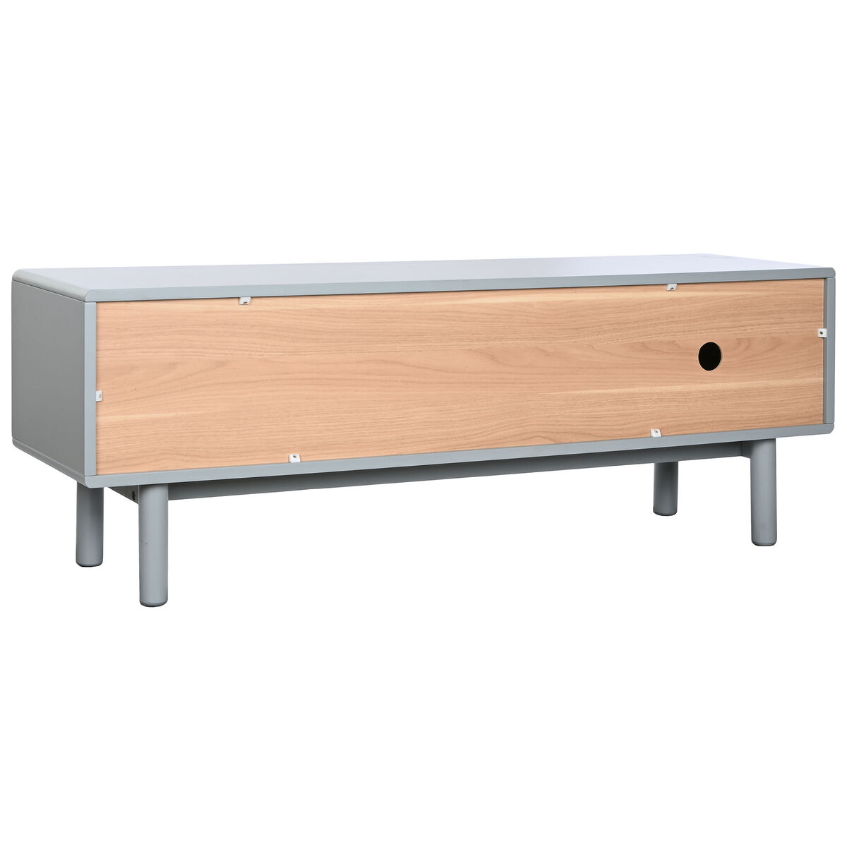 TV-möbler Home ESPRIT Blå Grå polypropen Trä MDF 140 x 40 x 55 cm - 4