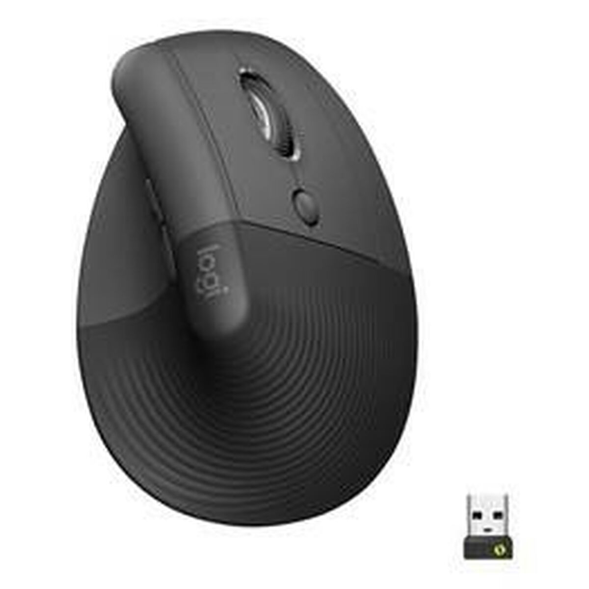 Trådlös Mus Logitech Lift for Business Grafit Stål
