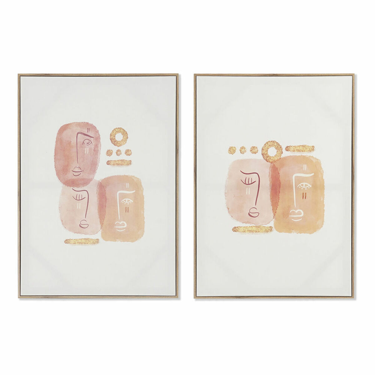 Kanvas DKD Home Decor polystyren Kanvas 50 x 3 x 70 cm