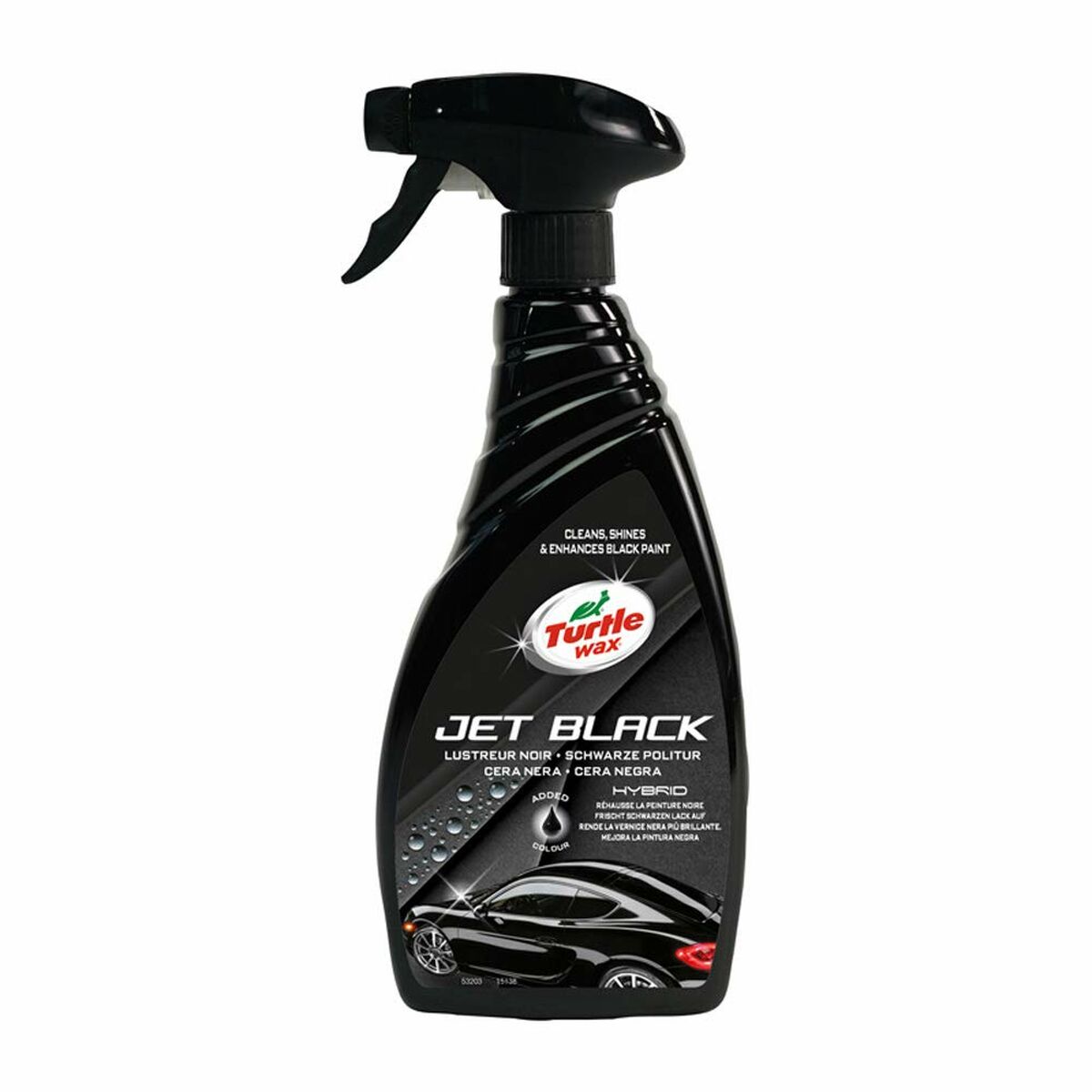 Bilvax Turtle Wax TW53203 JET BLACK 500 ml Svart färg - 3
