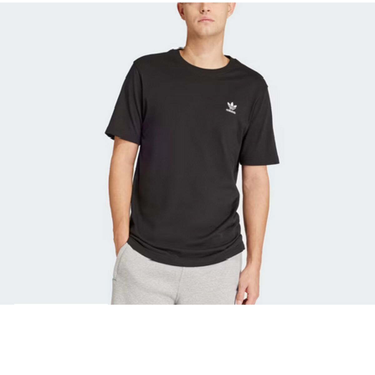 T-shirt med kortärm Herr Adidas IR9690 Svart - 4