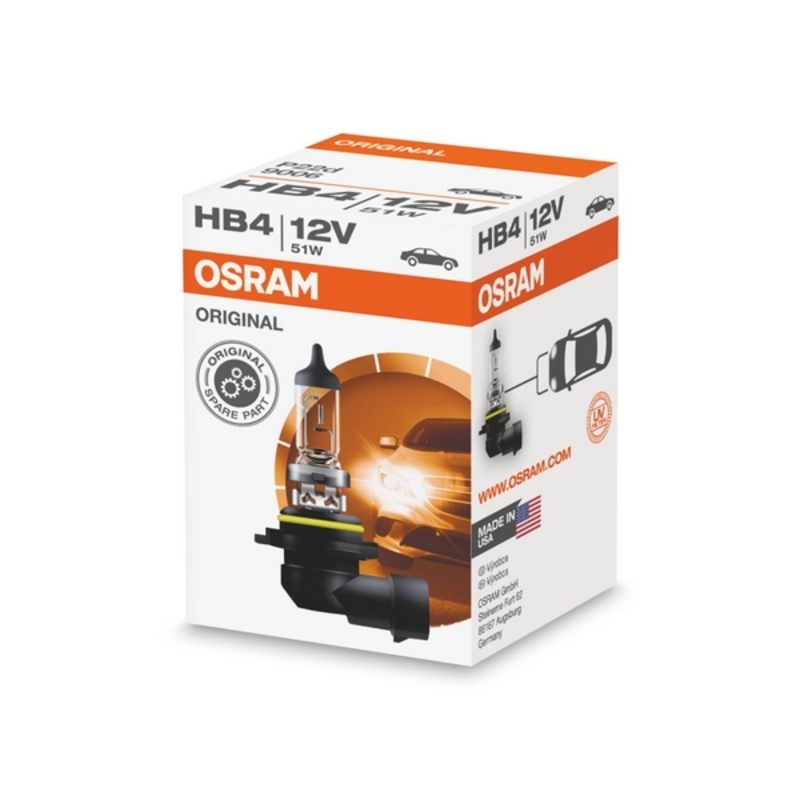 Glödlampa för bil OS9006-01B Osram OS9006-01B HB4 51W 12V - 4