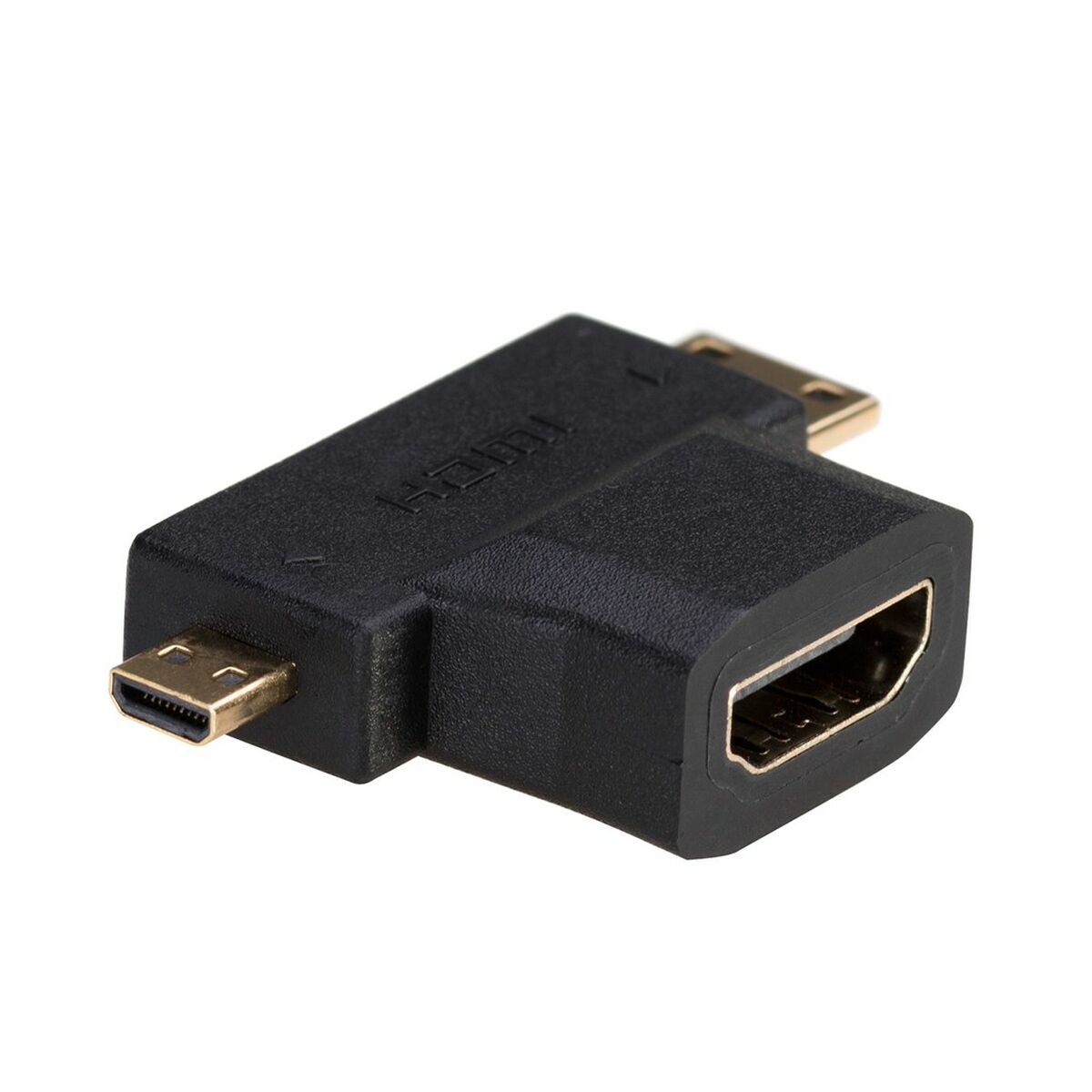 Adapter HDMI till Micro-HDMI Akyga AK-AD-23 Mini HDMI Svart - 2