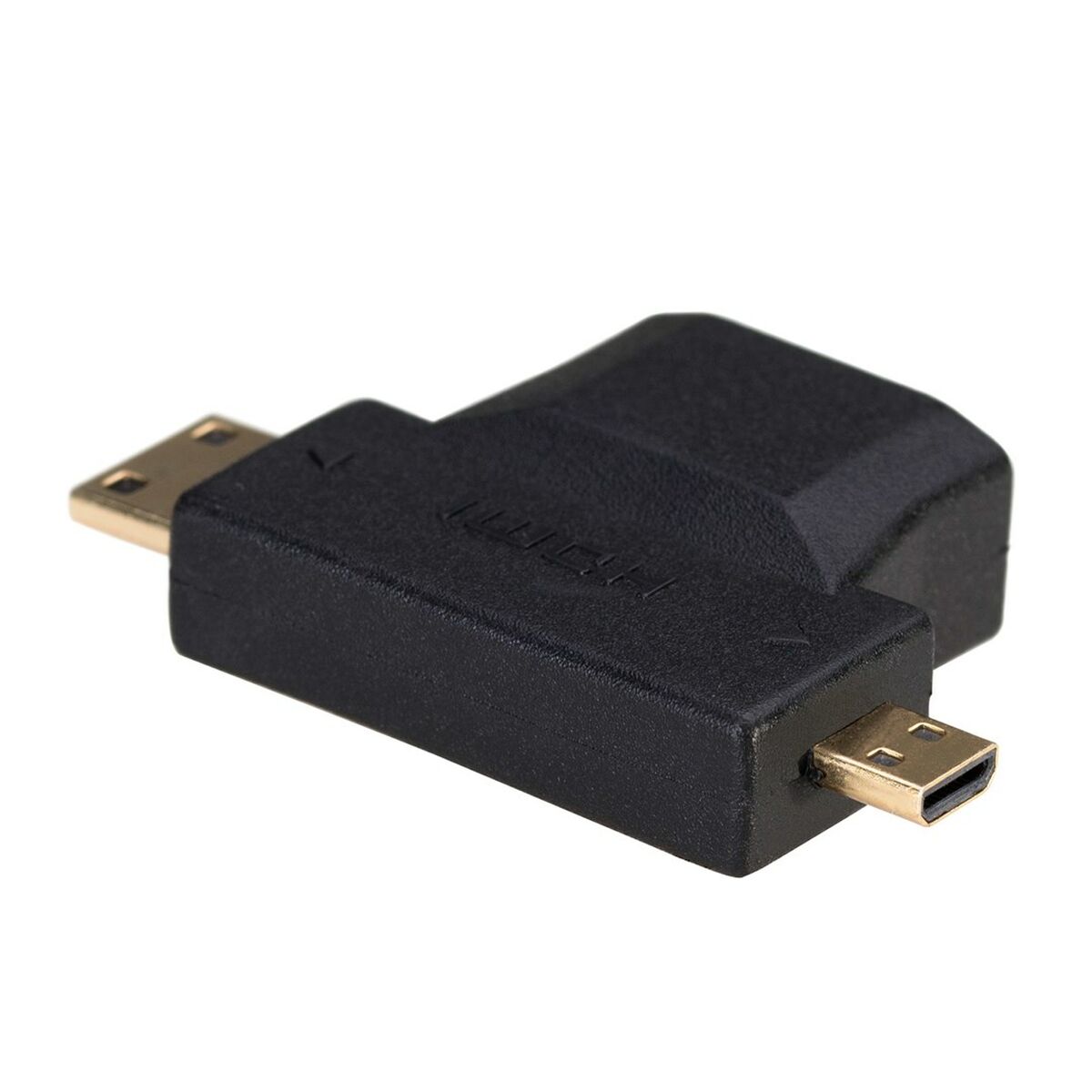 Adapter HDMI till Micro-HDMI Akyga AK-AD-23 Mini HDMI Svart - 3