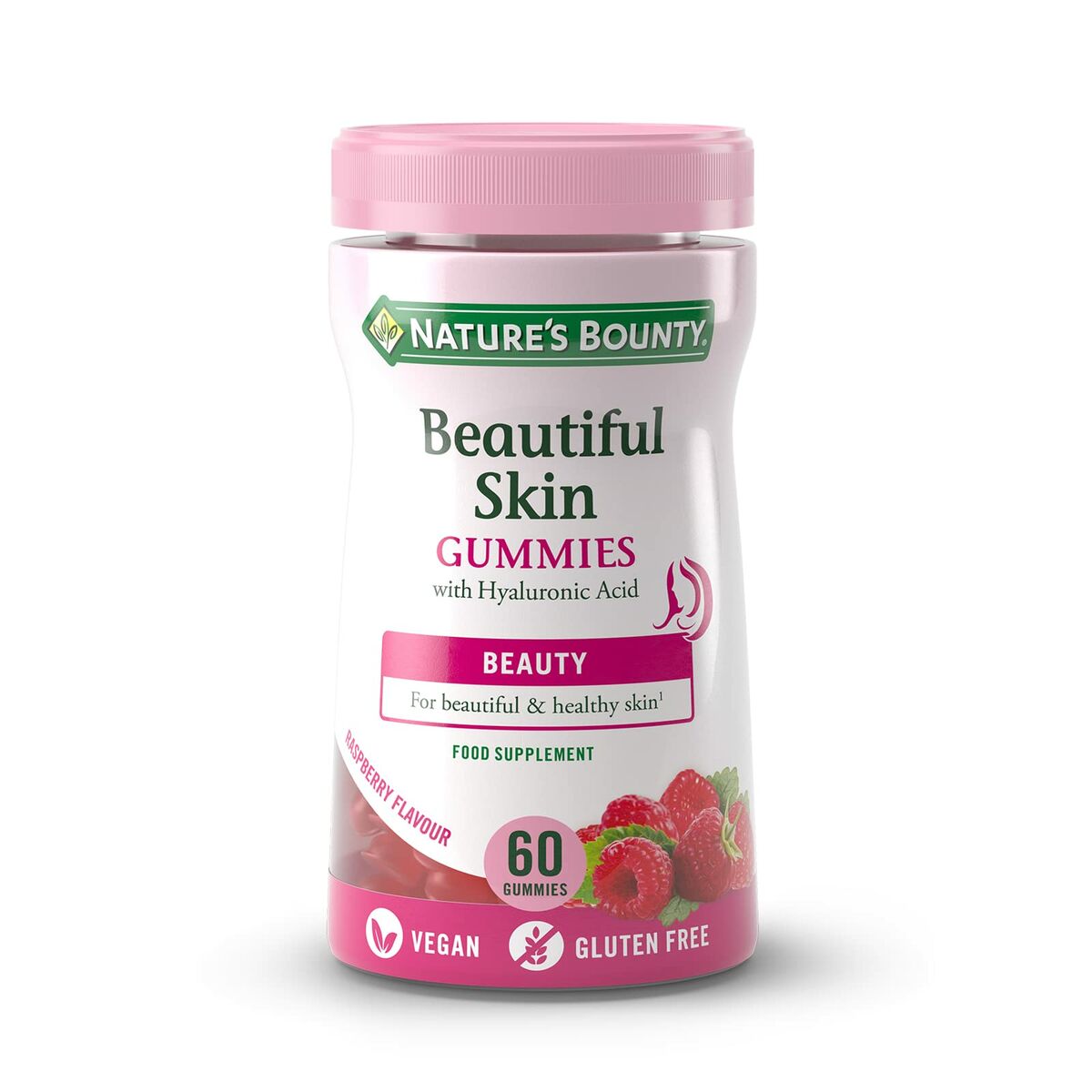 Kosttillskott Nature's Bounty Beautiful Skin tandkött Kollagen (x60)