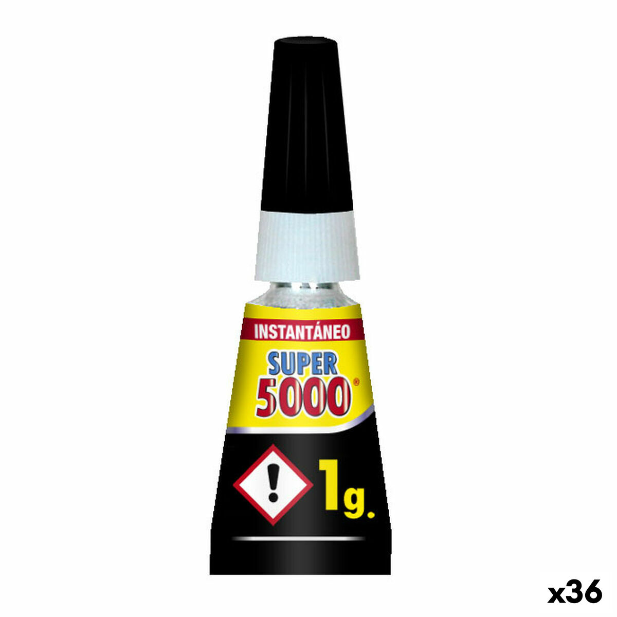 Omedelbar vidhäftning Bricotech Super 5000 1 g (36 antal)