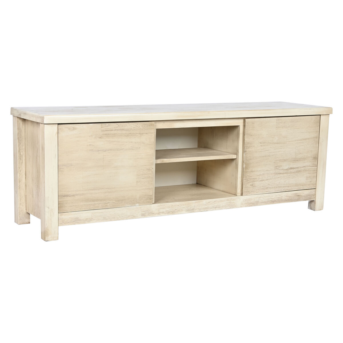 TV-möbler Home ESPRIT Naturell Akaciaträ 160 x 42 x 55 cm - 2