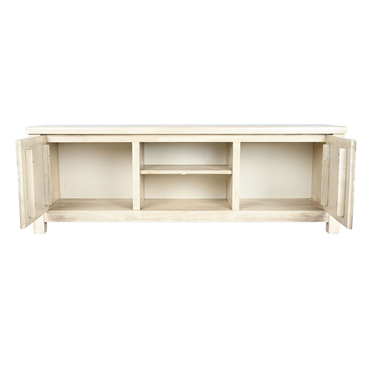 TV-möbler Home ESPRIT Naturell Akaciaträ 160 x 42 x 55 cm - 6