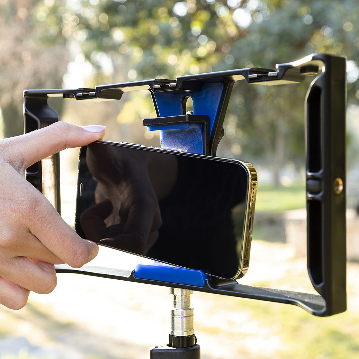 Smartphone-hållare med manuell stabilisator Stafect InnovaGoods - 26