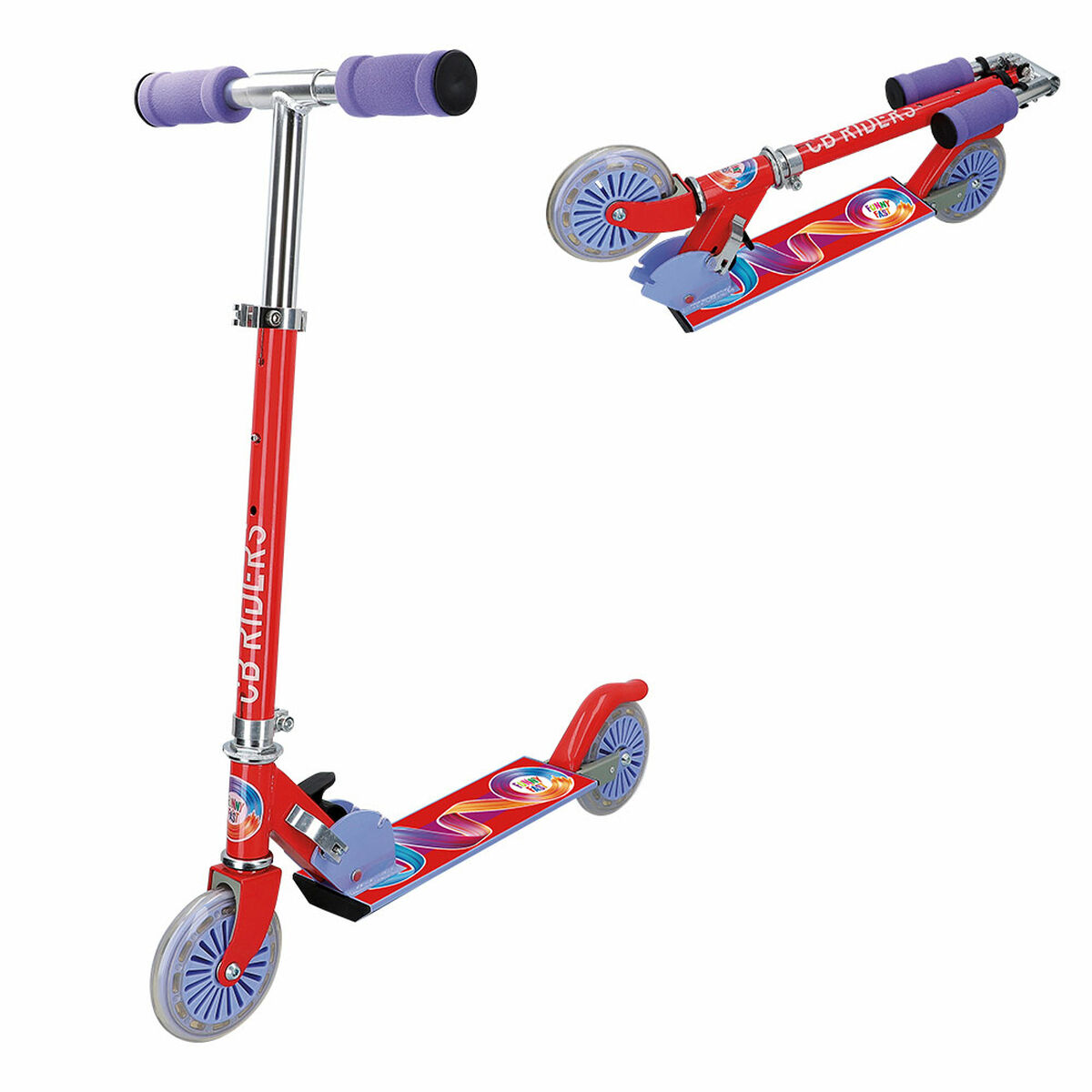 Sparkcykel Colorbaby Röd 6 antal - 4