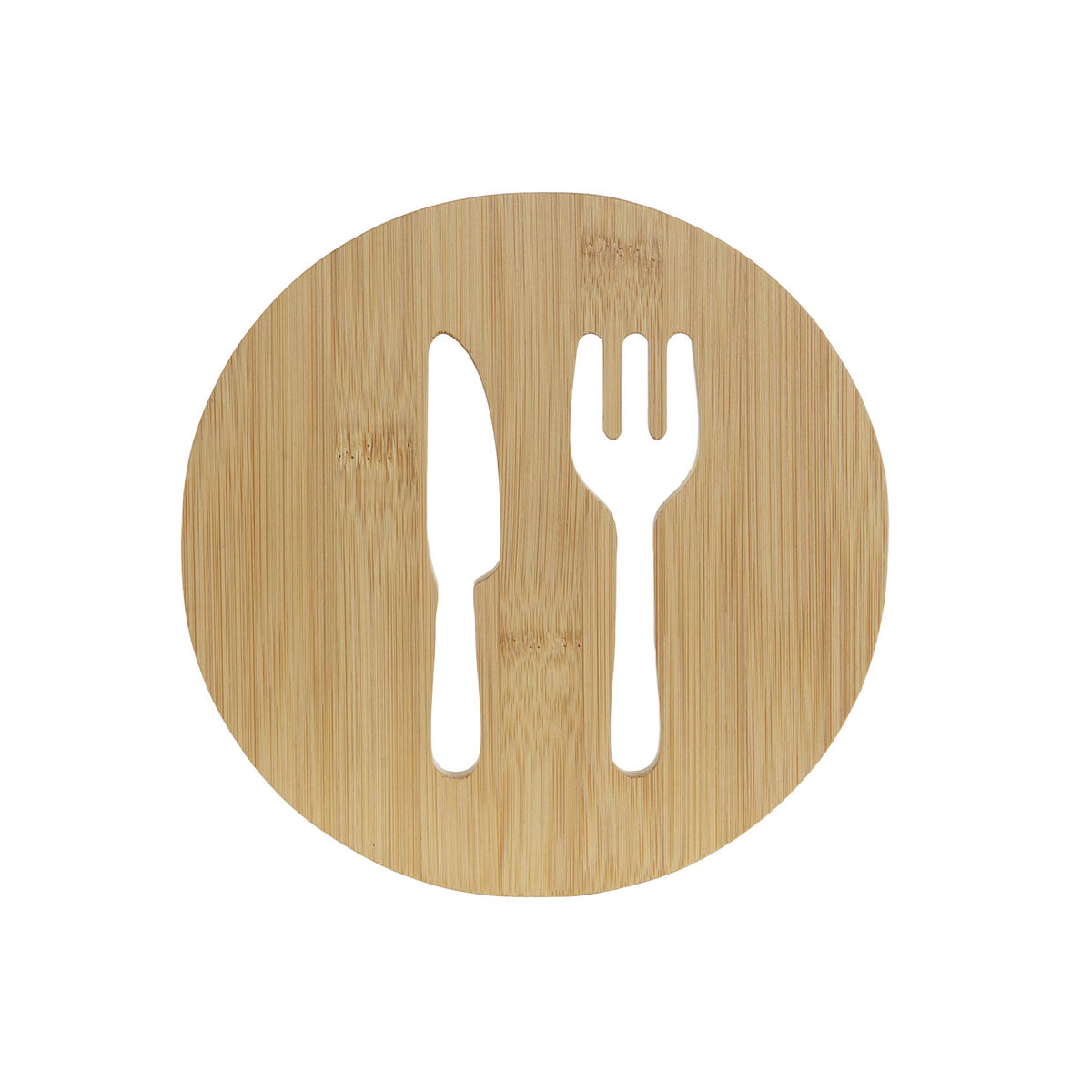 Bordsunderlägg DKD Home Decor Naturell Bambu 17,5 x 17,5 x 1 cm - 2