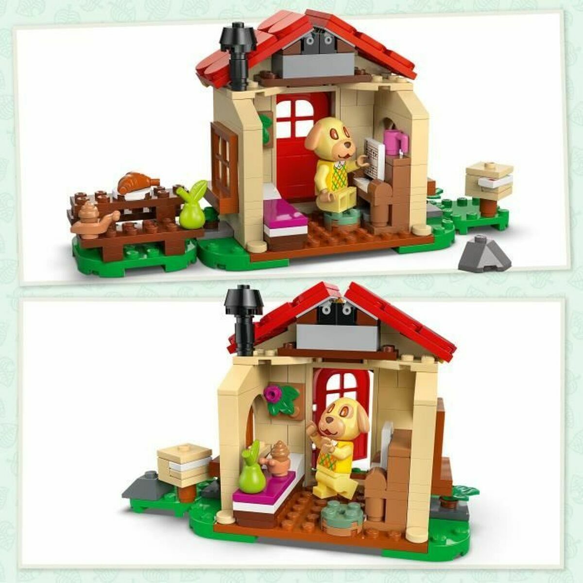 Byggsats Lego 77058 Animal Crossing Tere's cosy home 149 Delar - 3