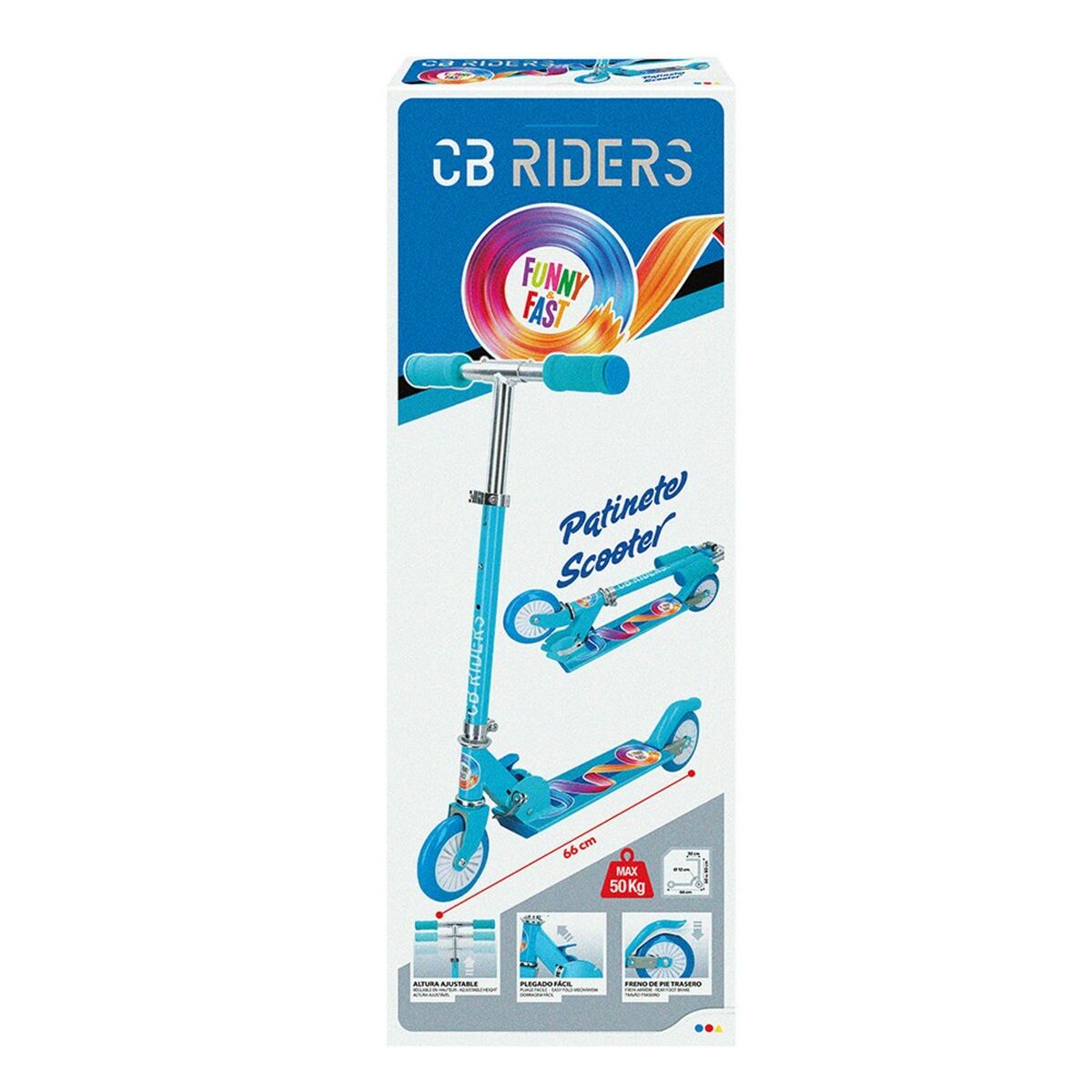 Sparkcykel Colorbaby Blå 6 antal - 2