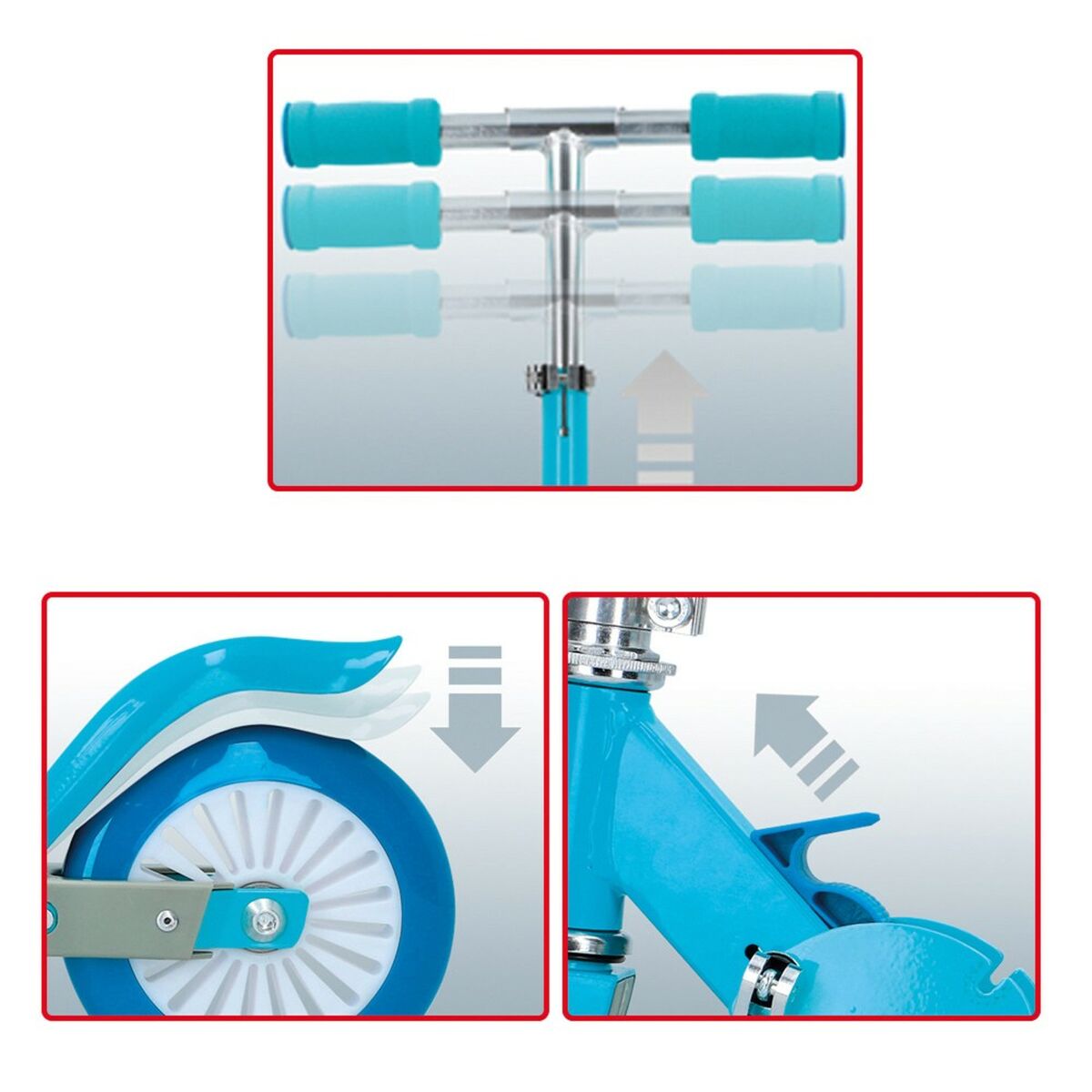 Sparkcykel Colorbaby Blå 6 antal - 4
