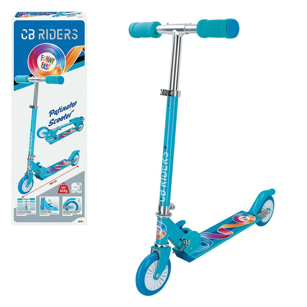 Sparkcykel Colorbaby Blå 6 antal - 6