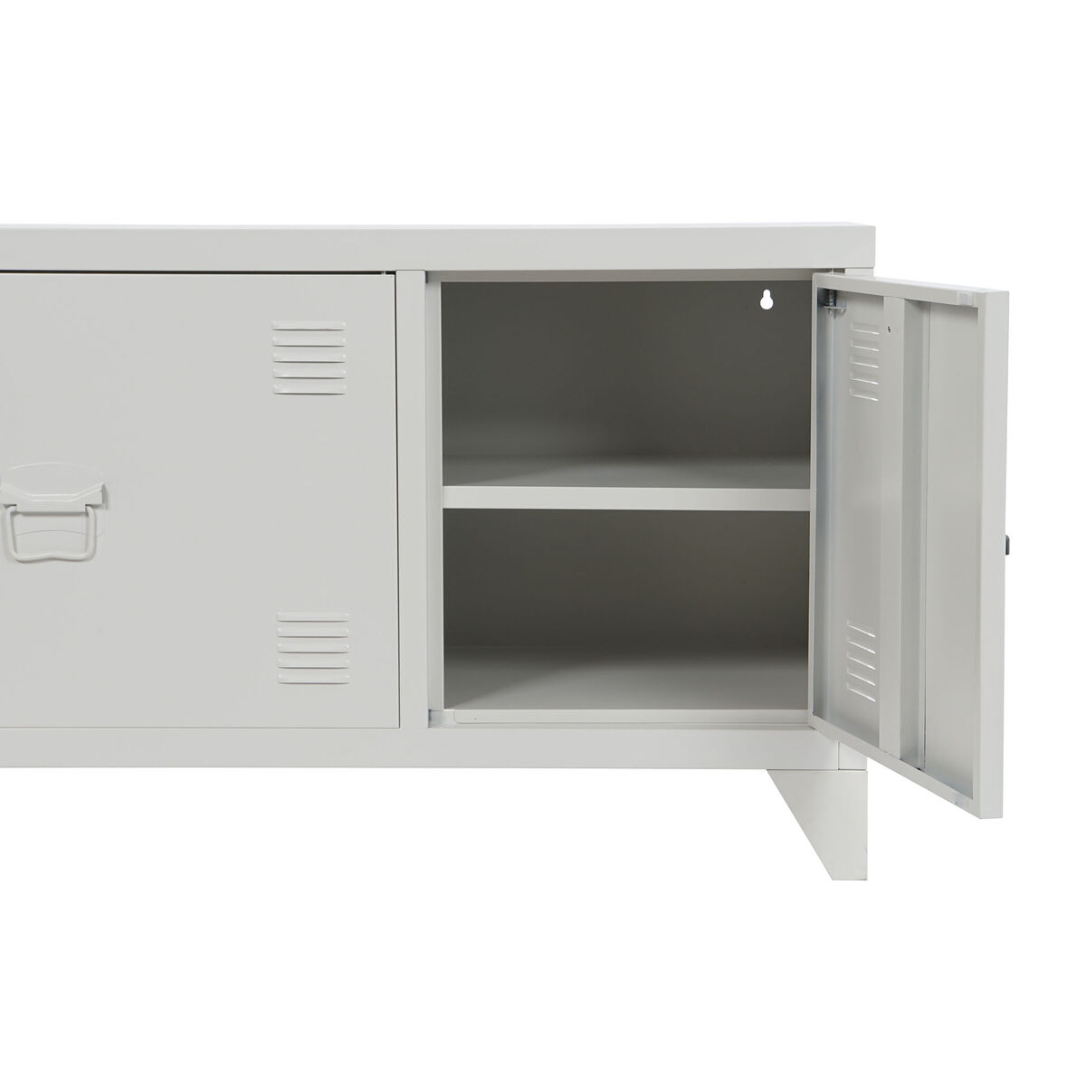 TV-möbler Home ESPRIT Vit Metall 120 x 40 x 58 cm - 8